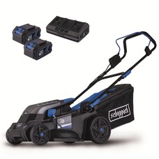 Scheppach BC-MP380-X-SET XL2 - akkus fűnyíró indukciós motorral 4 az 1-ben - 5911414400