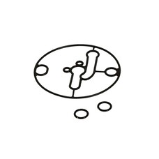 Tömítés karburátor úszóházhoz Briggs 698781