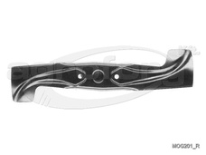 Fűnyíró kés Sabo  469mm, 2 furatos, utángyártott MOG201/R