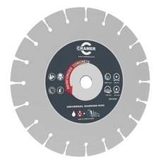Vágókorong Cramer A82PC300BLDD-CR univerzális gyémánt tárcsa 300 mm száraz vágáshoz 2910486-CR