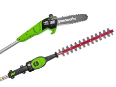 Magassági ágvágó és sövényvágó akkumulátoros Greenworks GD40PSH akku és töltő nélkül 1303907-GW