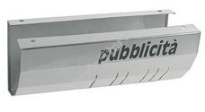 SILMEC Serenissima Pubblicita inox reklámanyag tartó 11-017