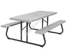 LIFETIME asztal és sörpad PIKNIK szürke 183x76 3121577 LIFETIME asztal és sörpad PIKNIK szürke 183x76 3121577
