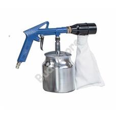 Scheppach Homokfúvó pisztoly szemcsegyűjtő pneumatikus szerszám Scheppach Homokfúvó pisztoly szemcsegyűjtő pneumatikus szerszám