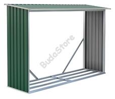 Tüzifa tároló G21 WOH 181-242x75 cm zöld 63900492 Tüzifa tároló G21 WOH 181-242x75 cm zöld 63900492