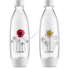 SODASTREAM BO DUO FUSE 2x1l Virágos palack