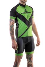 MERIDA Mez ME rövid 435 S zöld fekete végig cipzár - Rombusz Design 740122S-435 MERIDA Mez ME rövid 435 S zöld fekete végig cipzár - Rombusz Design 740122S-435