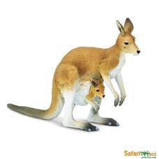 SAFARI Kangaroo with Joey - Kenguru kicsinyével
