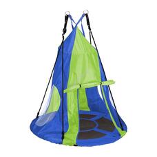 Fészekhinta 90cm sátorral kék HOP1001105-1