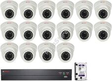 16 dome kamerás AHD CP PLUS megfigyelőrendszer 116861