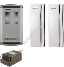 COMMAX DR-2AM + 2 db DP-SS + RF-1A Kétlakásos kaputelefon szett 117264 COMMAX DR-2AM + 2 db DP-SS + RF-1A Kétlakásos kaputelefon szett 117264