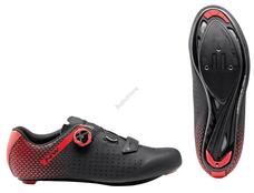 NORTHWAVE Cipő NW ROAD CORE PLUS 2 45,5 fekete/piros 80211012-15-455