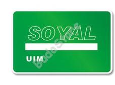 SOYAL AR-TAGC-UIM Felhasználó szerkesztő kártya zöld