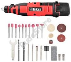 ISKRA  AKKUS MINI KÖSZÖRŰ ÉS FÚRÓGÉP KÉSZLET  ML-MD01-120 - IS8154