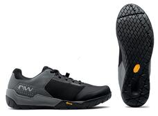 NORTHWAVE Cipő NW FLAT MULTICROSS 43 fekete, taposó pedálhoz 80223014-10-43