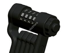 BIKEFUN Lakat számzáras BF BARRICADE CODE4 folding fekete, tartóval 80 cm (12/ctn) L9001A BIKEFUN Lakat számzáras BF BARRICADE CODE4 folding fekete, tartóval 80 cm (12/ctn) L9001A