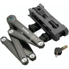 BIKEFUN BARRICADE GRAND SAFE folding lakat fekete tartóval BIKEFUN BARRICADE GRAND SAFE folding lakat fekete tartóval