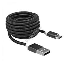 ADA Sbox SX-533977 USB AM-MICRO-15B kábel - 1,5m - fekete SX533977