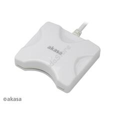 USB Akasa - USB2.0 1portos kártyaolvasó - AK-CR-03WHV2 - Fehér AKCR03WHV2