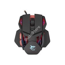 Mouse White Shark GM-9002 LANCELOT Gaming egér - Fekete/Piros W028580