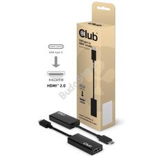 ADA Club3D USB 3.1 Type C to HDMI 2.0 4K60Hz UHD Active Adapter CAC1504