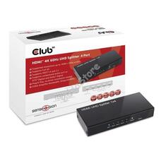 ADA Club3D HDMI 2.0 4K60Hz UHD Splitter 4 Ports CSV1380