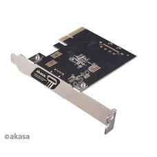 ADA Akasa - PCI Express Low Profile kártya - USB 3.2 Gen 2x2 Type-C  - AK-PCCU3-07 AK-PCCU3-07