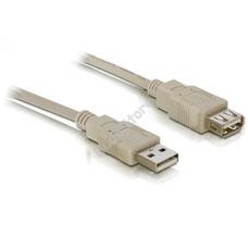 KAB Delock 82240 USB 2.0 A/A hosszabbító kábel - 3m 82240