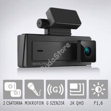 NEOLINE G-Tech X62 Professzionális két kamerás autós fedélzeti kamera NEO-GT-X62