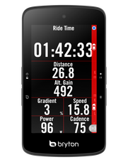 BRYTON Computer Bryton Rider S800 T GPS komputer szett BRRIDERS800T
