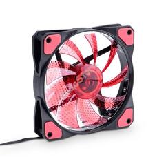 Fan Akyga AW-12C-BR - 12cm - Red AW-12C-BR