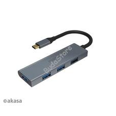ADA Akasa USB Type-C - 4 x USB 3.0 adapter - AK-CBCA25-18BK AKCBCA2518BK