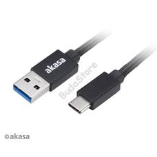 KAB Akasa USB 3.1 Type-A to USB 3.1 Type-C Charging & Sync cable - AK-CBUB44-10BK AKCBUB4410BK