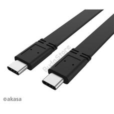 KAB Akasa SuperSpeed USB 3.2 Gen 2x2 Type-C to Type-C Cable - 100cm - AK-CBUB60-10BK AKCBUB6010BK