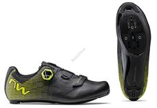 NORTHWAVE CIPŐ NW ROAD STORM CARBON 2 42 FEKETE/FLUO SÁRGA 80221013-04-42