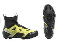 NORTHWAVE Cipő NW MTB CELSIUS XC ARCTIC GTX, 45 téli, fluo sárga/fekete 80204037-41-45