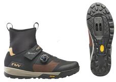 NORTHWAVE Cipő NW MTB KINGROCK PLUS GTX 44 téli, fekete/barna 80224001-05-44