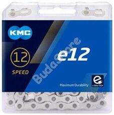 KMC Lánc KMC E12 TURBO e-bike 1/2 x 11/128 130L SILVER E12TURBO KMC Lánc KMC E12 TURBO e-bike 1/2 x 11/128 130L SILVER E12TURBO
