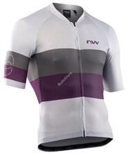 NORTHWAVE Mez NW BLADE AIR RÖVID XXL VILÁGOSSZÜRKE/LILA 89221014-91-XXL