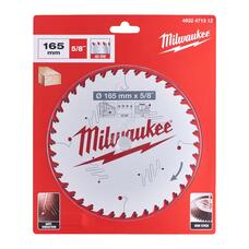 Milwaukee Körfűrészlap hordozható gépekhez (Fához) 165x15.87x1.6x40 ATB - 1 db - 4932471312