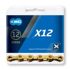 KMC Lánc KMC X12-1 GOLD 1/2x11/128 126L X12-1GOLD