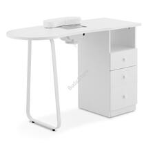 Manikűrasztal műkörmös asztal beépített elszívóval 3-fiókkal HOP1001514
