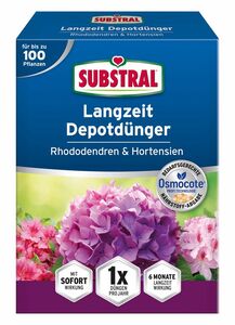 Substral Osmocote trágya rhododendron, hortenzia és erikafélék számára 1,5 kg - 732220