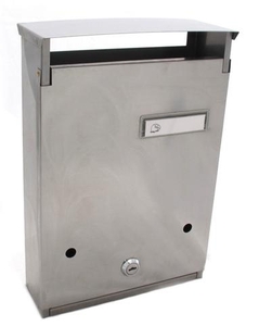 JKH Postaláda minimál záras inox 3490090