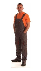 JKH Munkaruha kertésznadrág ROCK szürke/narancs XL 6700317