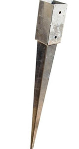 JKH Beütő padlóhüvely horganyzott 91x91x900mm 3217521