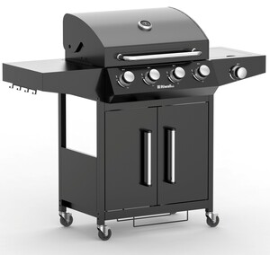 Riwall RGG 41 gázüzemű grillsütő 15 kW, 4+1 gázégővel (XL csomag) - GB01A2401114B_hu