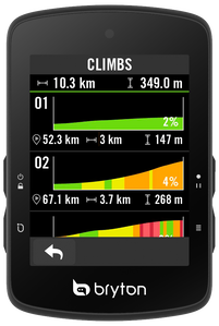 BRYTON Computer Bryton Rider S510 E GPS komputer BRRIDERS510E