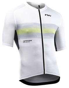 NORTHWAVE MEZ NW FORCE EVO RÖVID S FEHÉR/ZÖLD (MATCHA) 89241077-58-S