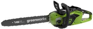 Láncfűrész akkumulátoros Greenworks GD40CS18 40 v, 3/8-1.3-56 szemes, akku- és töltő nélkül 2005807-GW